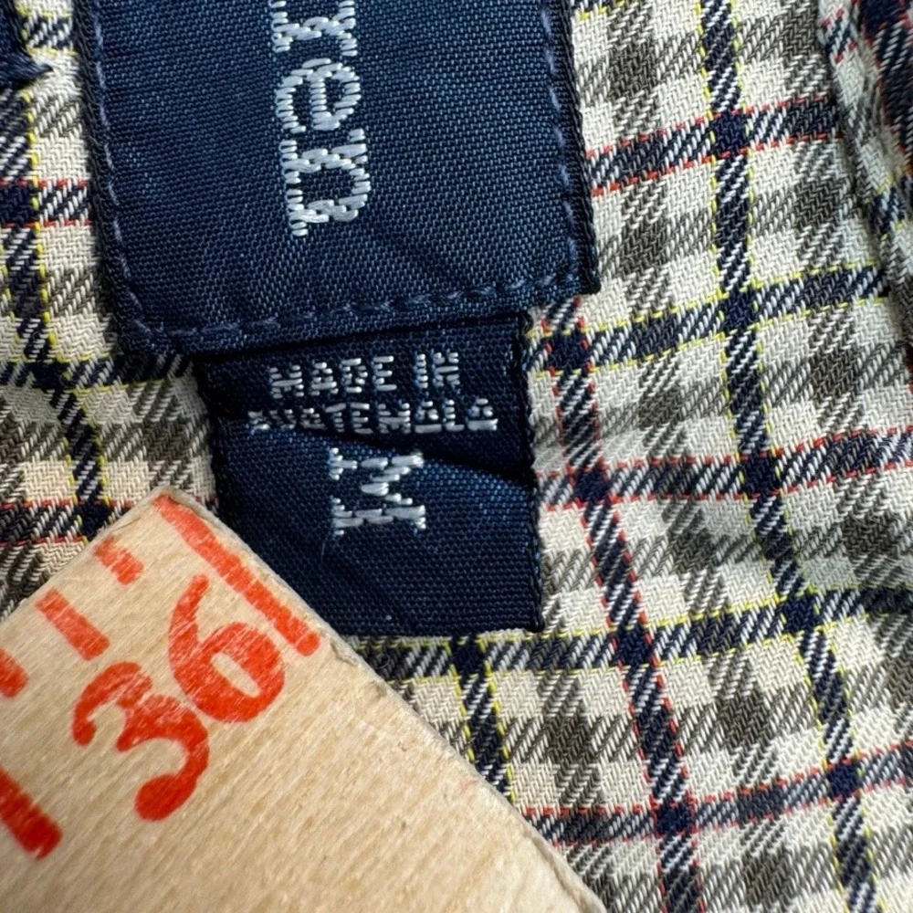 Ralph Lauren Blake Mens XL Plaid Button Down Shirt Cotton Long Sleeve Multi